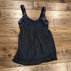Lululemon Tank, Built-in Bra Top, Size 8